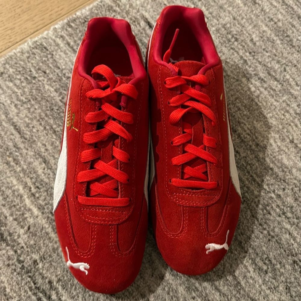 Puma Speedcat Red Sneakers NEW size 6 US 38 Euro UNISEX